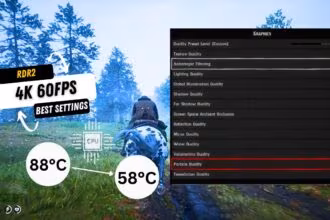 Rdr2 Optimized 4K Graphics Settings And Cpu Temperature Fix