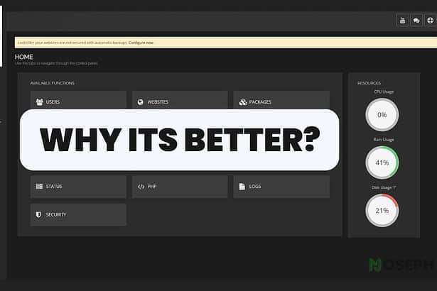 Why Cyberpanel Is The Best Control Panel Right Now